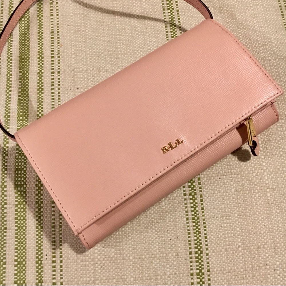 Ralph Lauren Pink Crossover bag